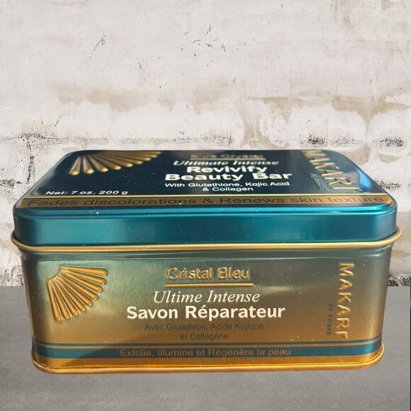 Makari Blue Crystal Revivify Multi Function Beauty Bar Soap NEW - Picture 4 of 6